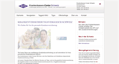 Desktop Screenshot of krankenkassen-center.ch